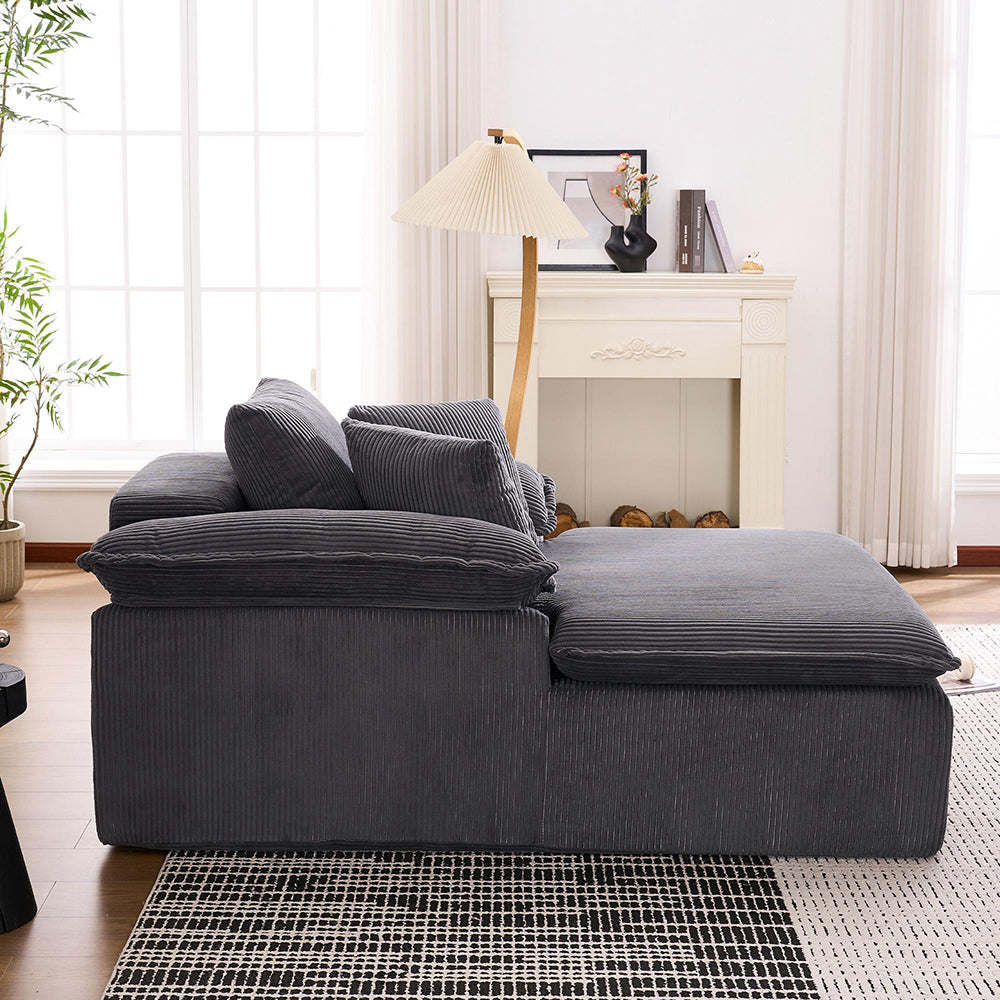 Canap¨¦ inclinabile da 46 cm - Xylo - Design senza telaio per lettura