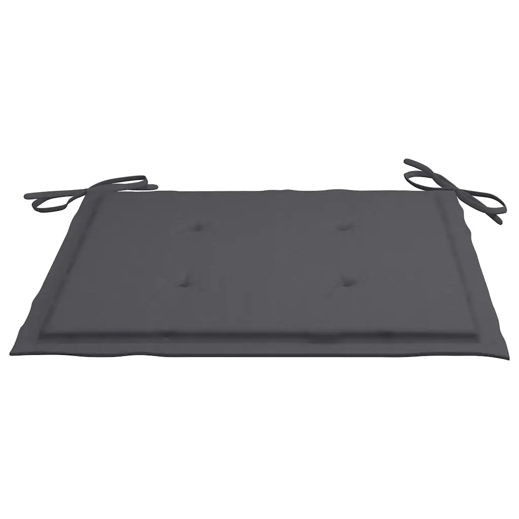 Sedie da Giardino Pieghevoli 2 pz con Cuscini in BambÃ¹ cod mxl 17401