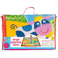 Tappeto Quadrato per Bambini 6 Attività 100cm Galt Fattoria