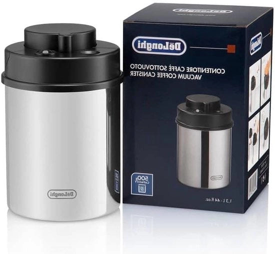 Accessorio per macchina del caffè DLSC063 con finitura in acciaio inossidabile