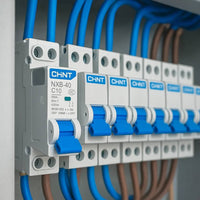 Chint 817016 interruttore magnetotermico 1p+n curva c 10a 230v 4,5ka 1 modulo