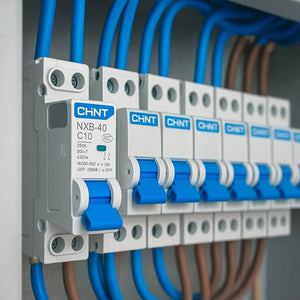 Chint 817016 interruttore magnetotermico 1p+n curva c 10a 230v 4,5ka 1 modulo