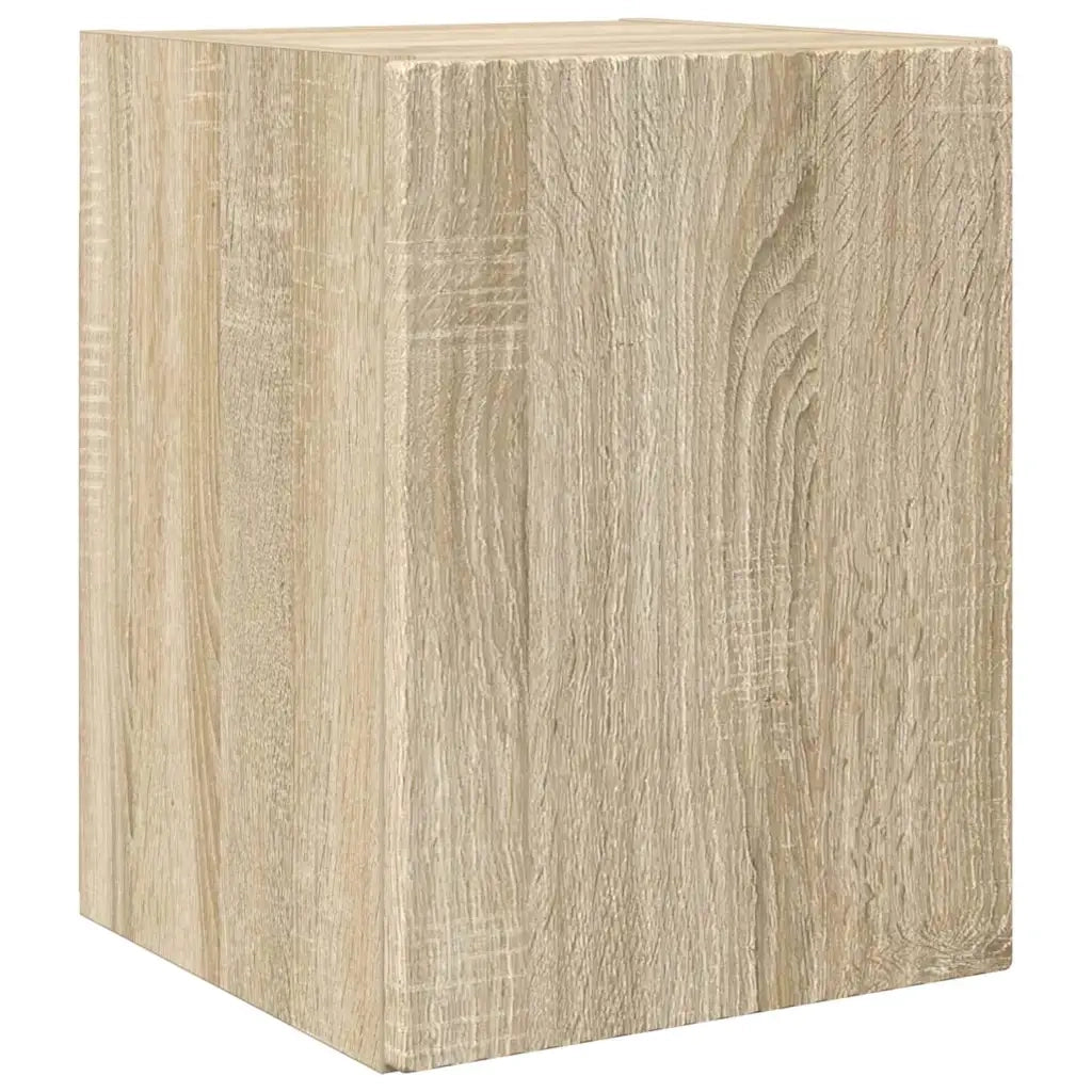 Mobile TV da parete 2 pz-Set di 2 Mobile TV a Muro-Credenza TV Sonoma 30 x 31 x 40 cm