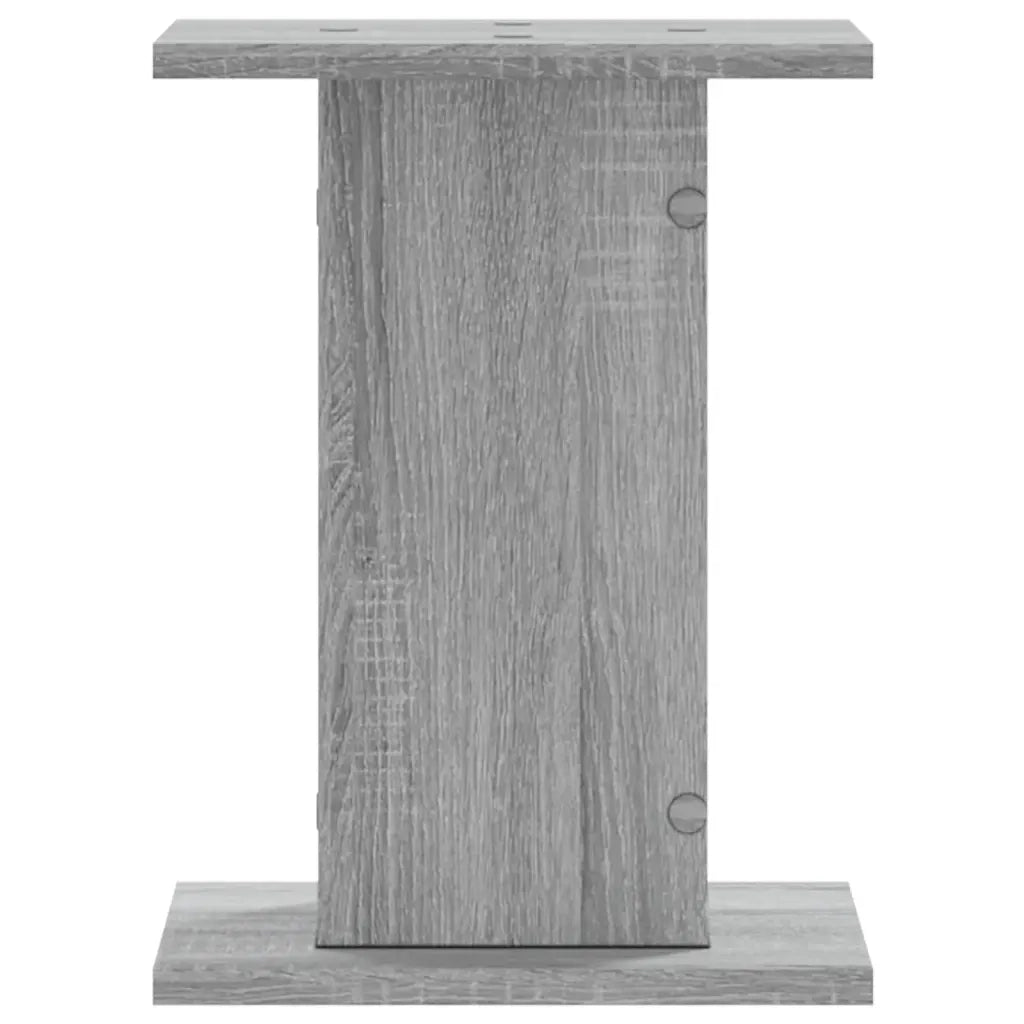 Supporti per Piante 2 pz Grigio Sonoma 30x30x40cm in Truciolato