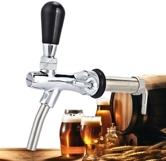 Valvola regolabile in acciaio inossidabile - adatta per birrerie e produzione domestica