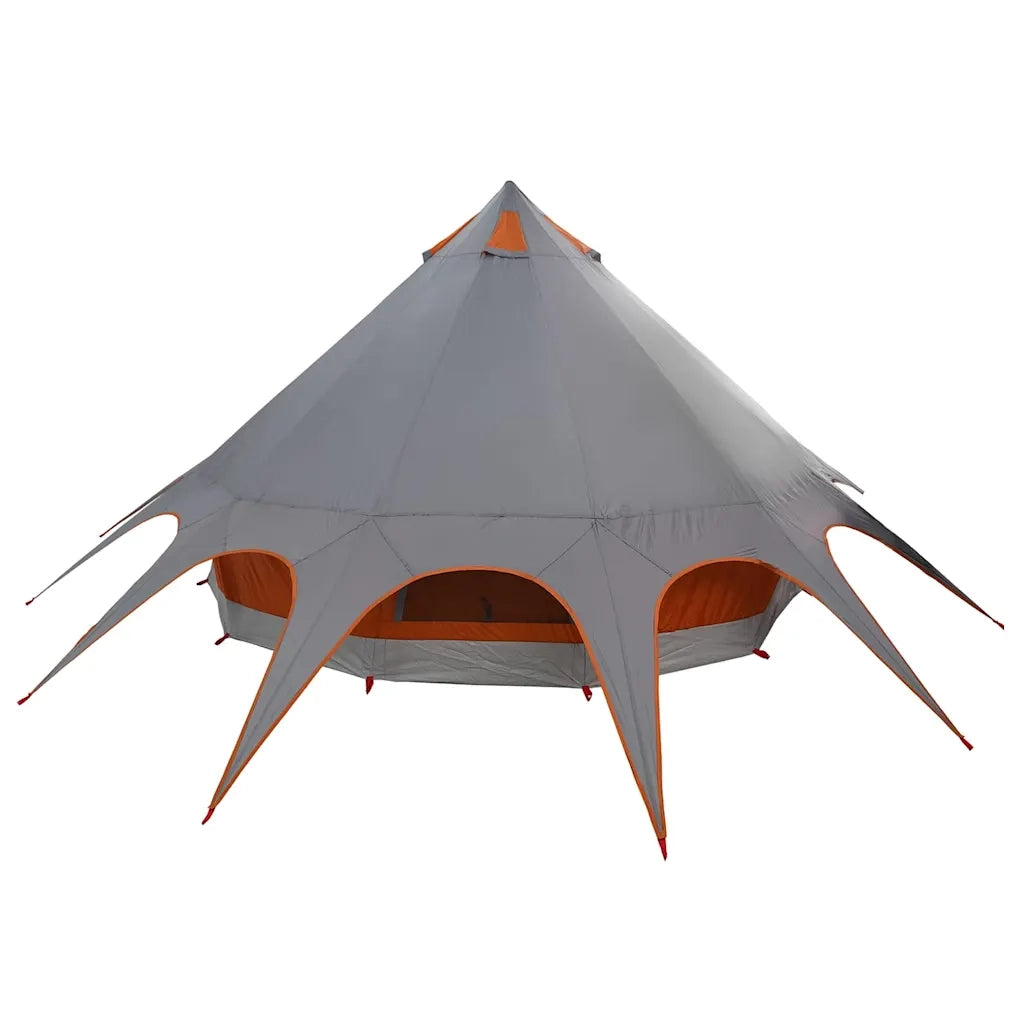 Tenda Teepee per 5 Persone con tetto Grigio e arancione 42004013