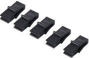 Accessori per serre - Sostegno per clamps - Resistente alla luce solare - Accessori per serre - Materiale PP di alta qualità - 200 pezzi - Per cavi in acciaio da 2,0 mm a 3,5 mm - Sostegno per film