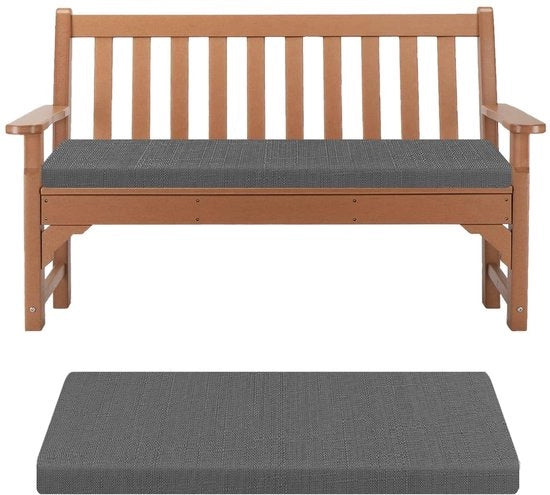 Piuma di Sedile - Cuscino di Sedia - Inflamabile e Ergonomico - Grigio Scuro - Cuscino di Sedia per Sedia - Comodo e Sostentante - Adatto per Bagni...