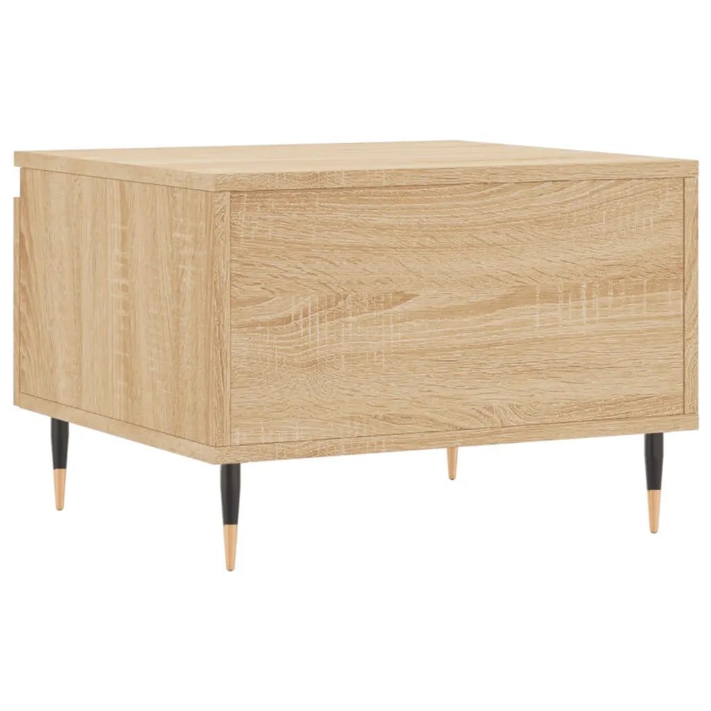 Tavolini Salotto 2pz Rovere Sonoma 50x46x35cm Legno Multistrato 830851