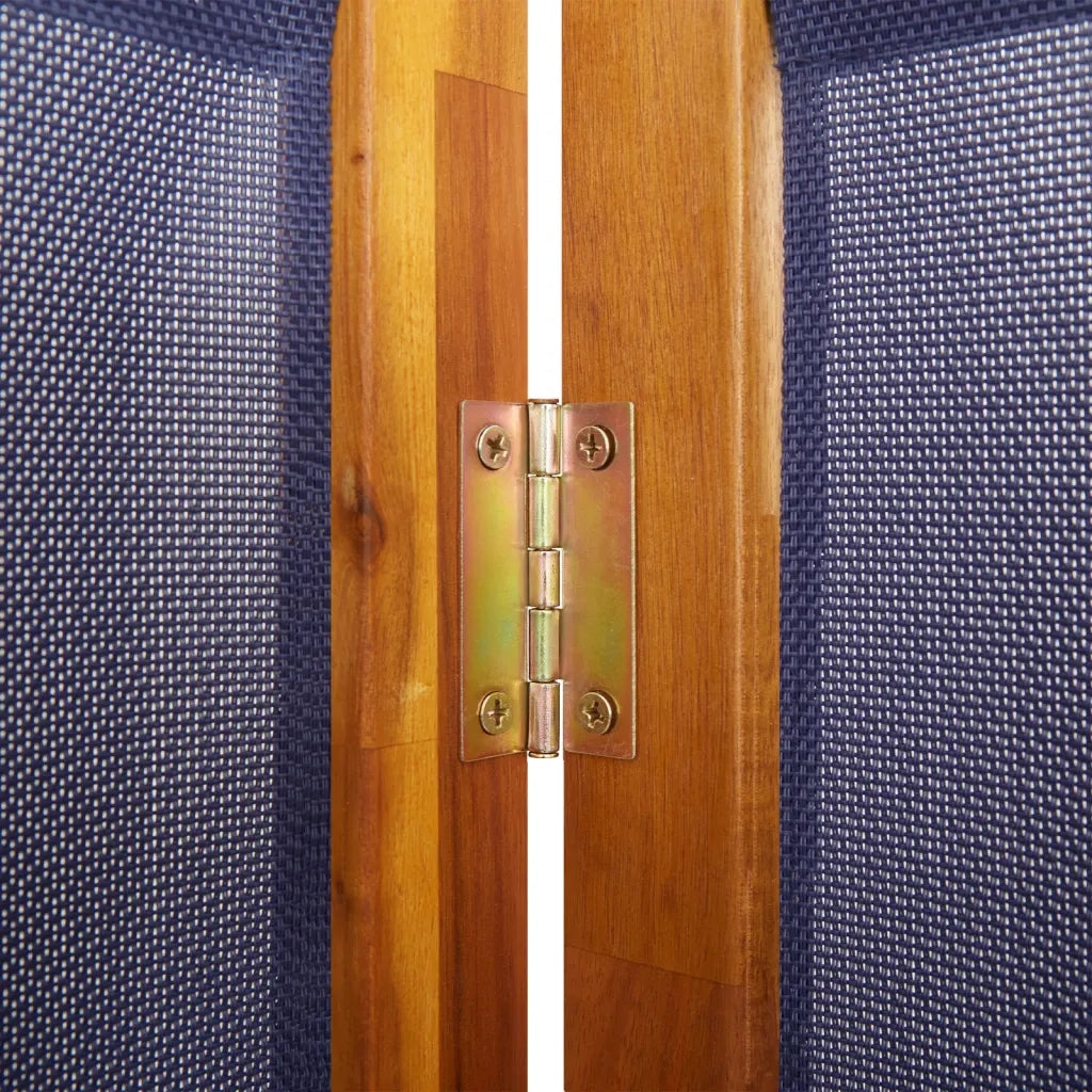 Divisorio a 5 Pannelli Blu Scuro 350x180 cm