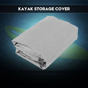 Telaio per kayak - Impermeabile - Copertura per imbarcazioni - Protezione da intagli - Protezione UV - Borde elasticizzati - Poliestere di alta qualità - Copertura per kayak
