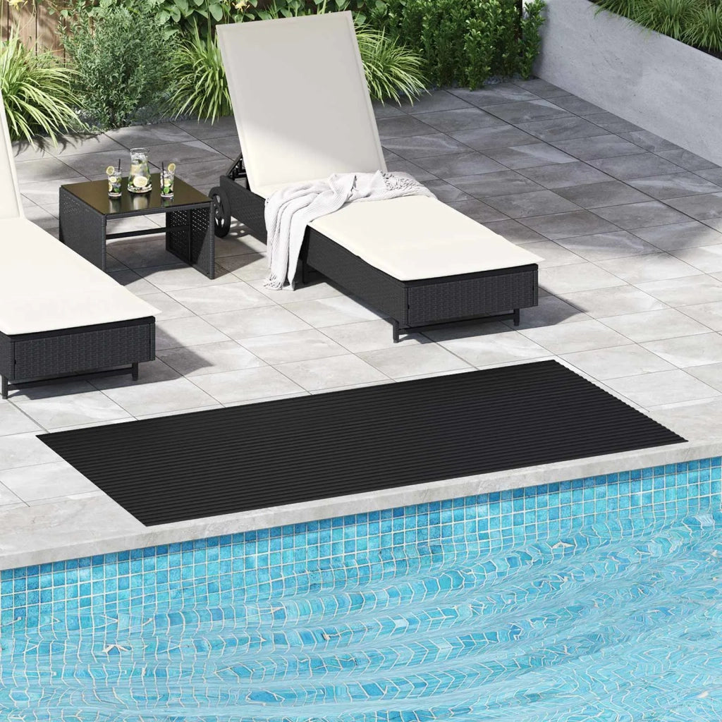 Tappeto per pavimento Nero 1 x 2 m Gomma 42046720