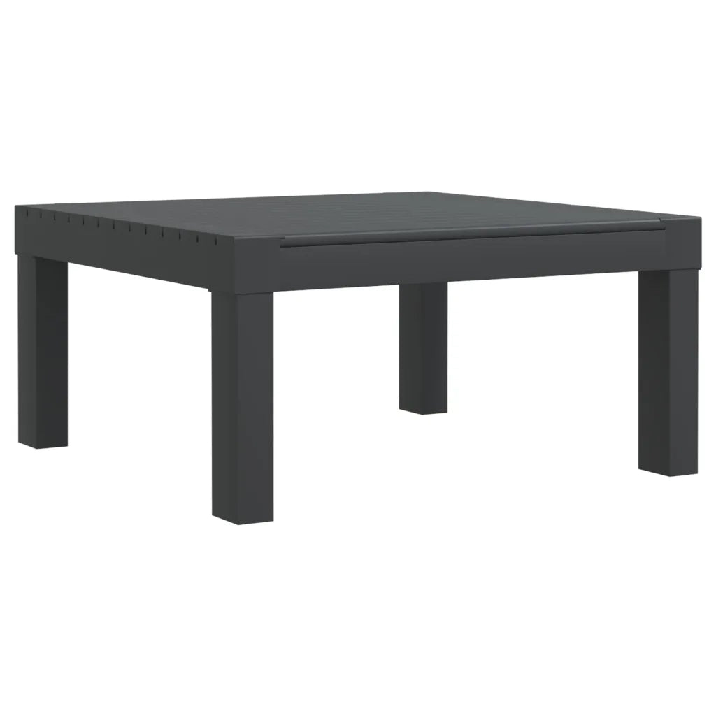 Set Salotto da Giardino 3 pz con Cuscini Antracite in PP 3203731
