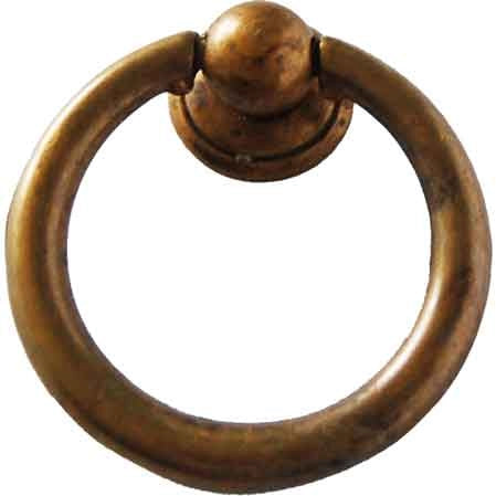 MANIGLIA PER MOBILI '09202' 23x28 mm - Ottone antico - METAL GROUP