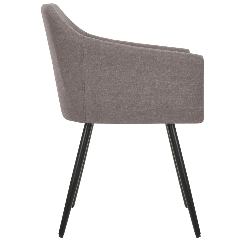 Sedie da Pranzo 6 pz Grigio Talpa in Tessuto 3065690