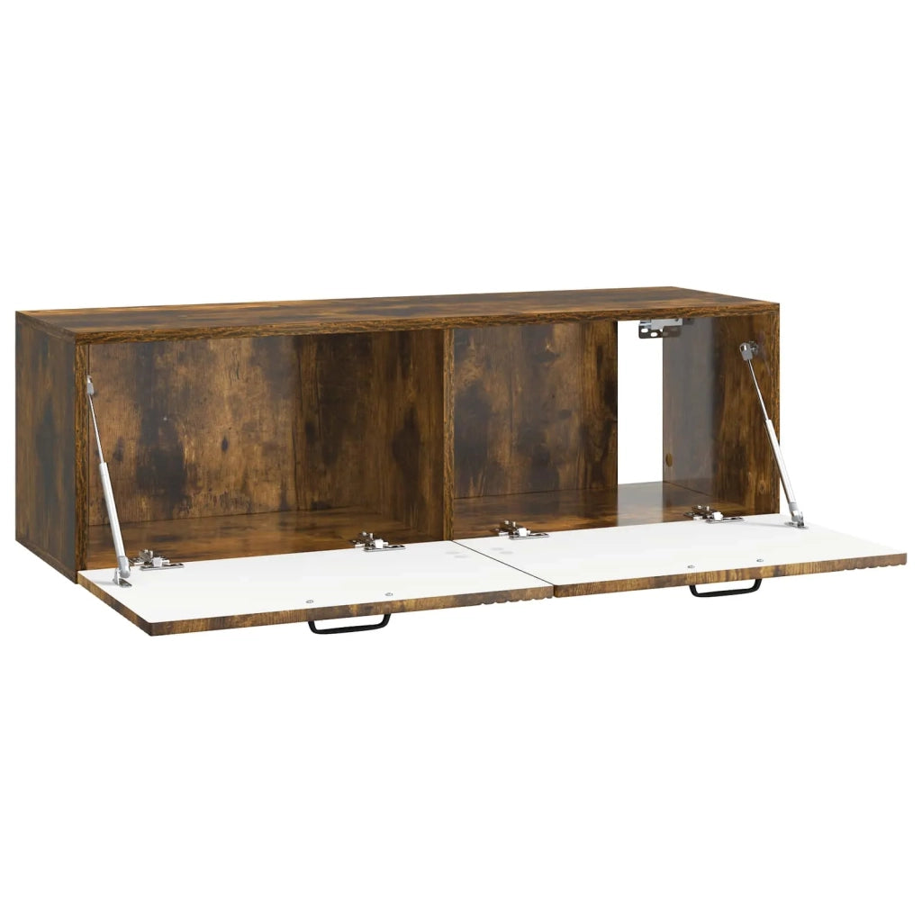 Mobile Porta TV da Muro Rovere Fumo 98 x 31 x 30 cm 898730