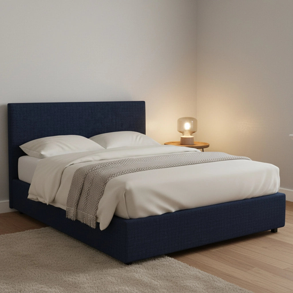Carlisle, Letto Piazza e Mezza Sfoderabile Made in Italy, Viola Scuro