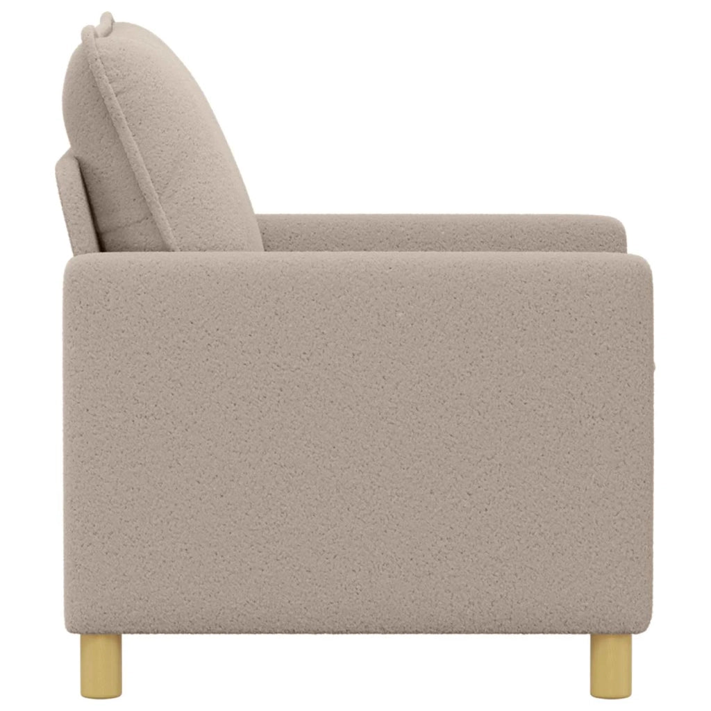 Divano Grigio Chiaro 76 x 81 x 87,5 cm Tessuto