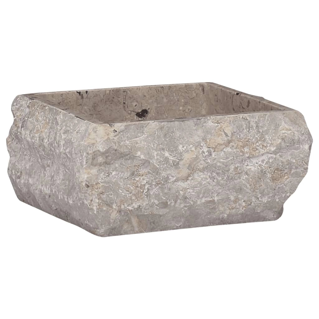 Lavabo quadrato 30x30x13 cm marmo grigio 02_0002820