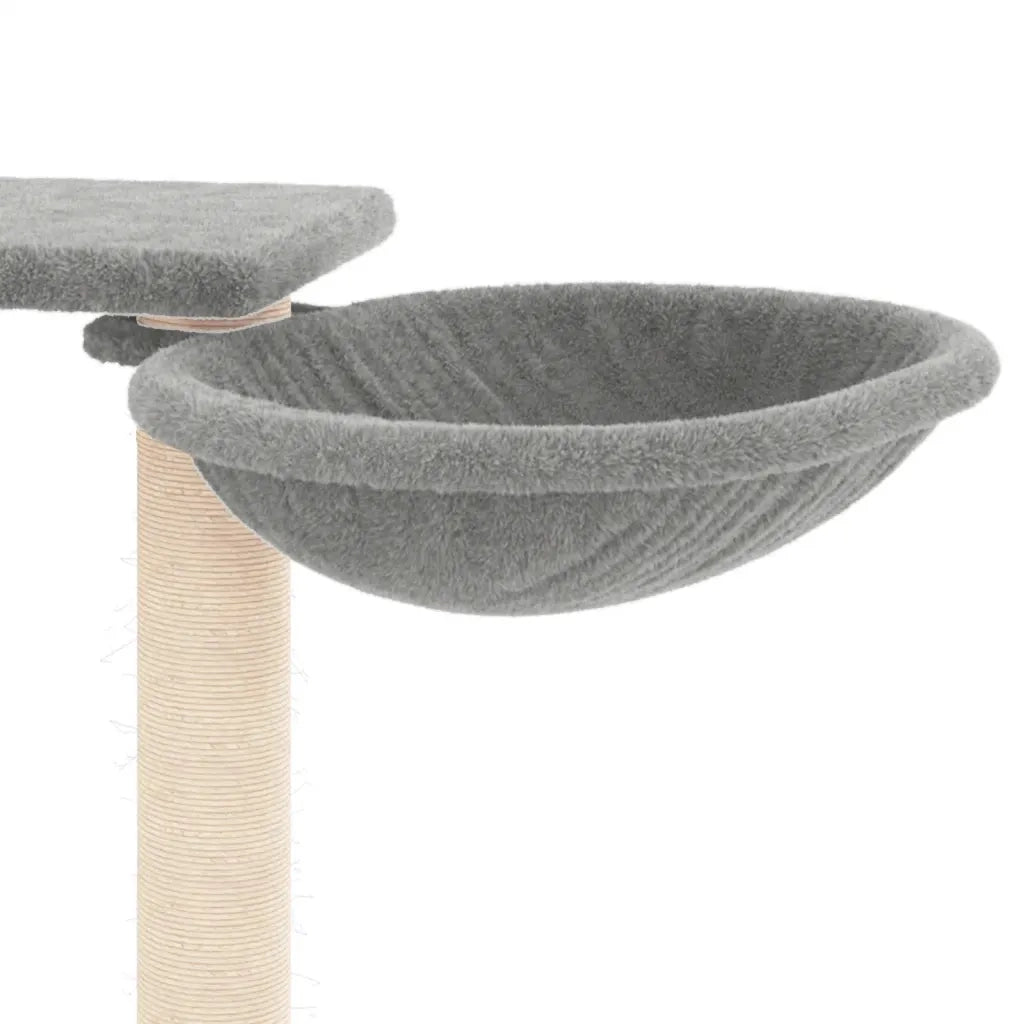 Albero per Gatti con Tiragraffi Grigio Chiaro 82 cm CFW4911490