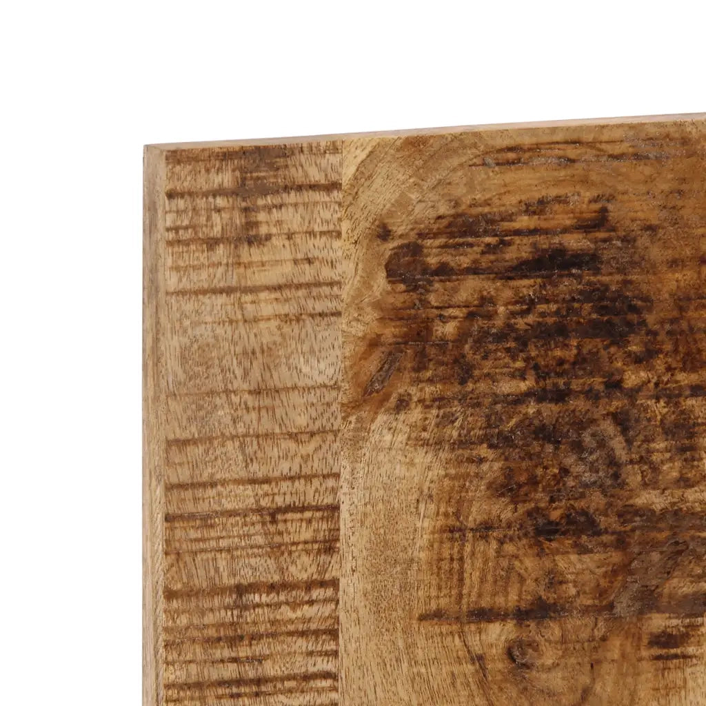 Testiera | Testata 120 cm in Legno Massello di Mango Grezzo
