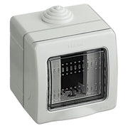Custodia protettiva da parete bticino 25501 ip55 per 1 modulo matix