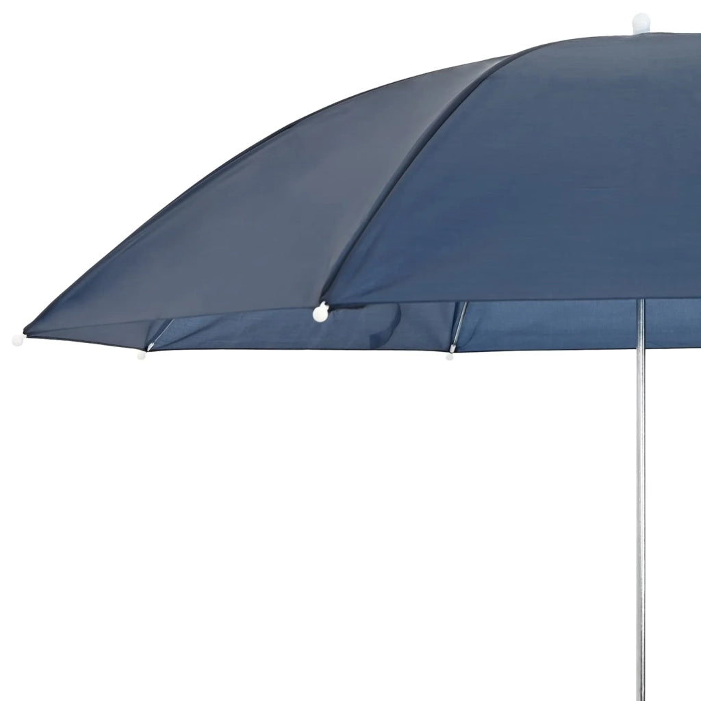 Ombrello con morsetto 2 pcs Blu navy Ø 105 x 86 cm