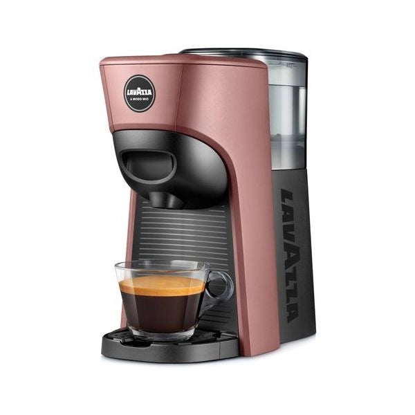 Macchina caffè lavazza 18000553 a modo mio tiny eco rosa