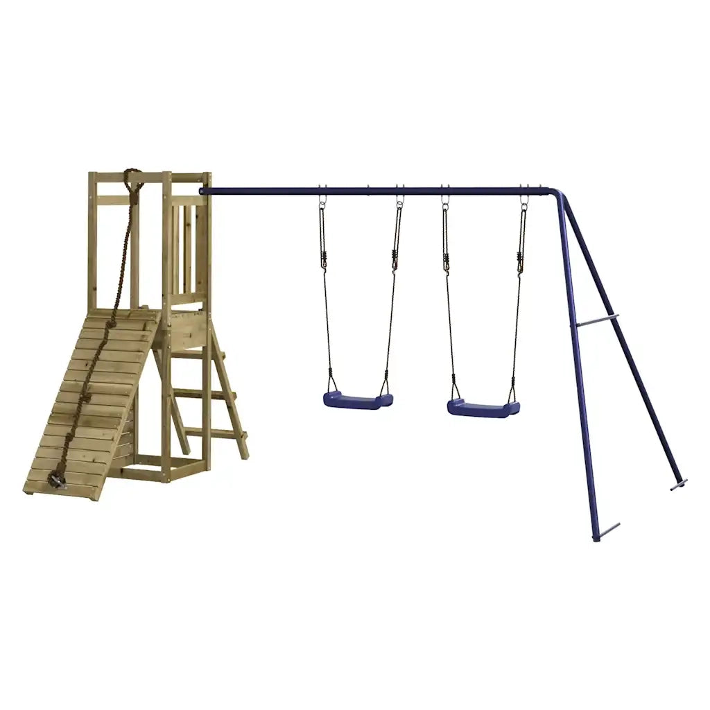 Set da Gioco da Esterno in Legno di Pino Impregnato CFW4544208