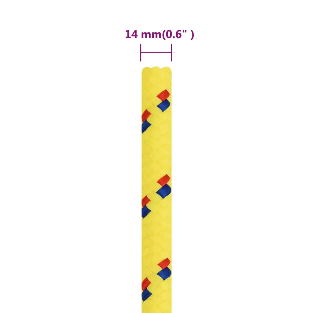 Corda per barca Gialla 14 mm 50 m in Polipropilene 152622
