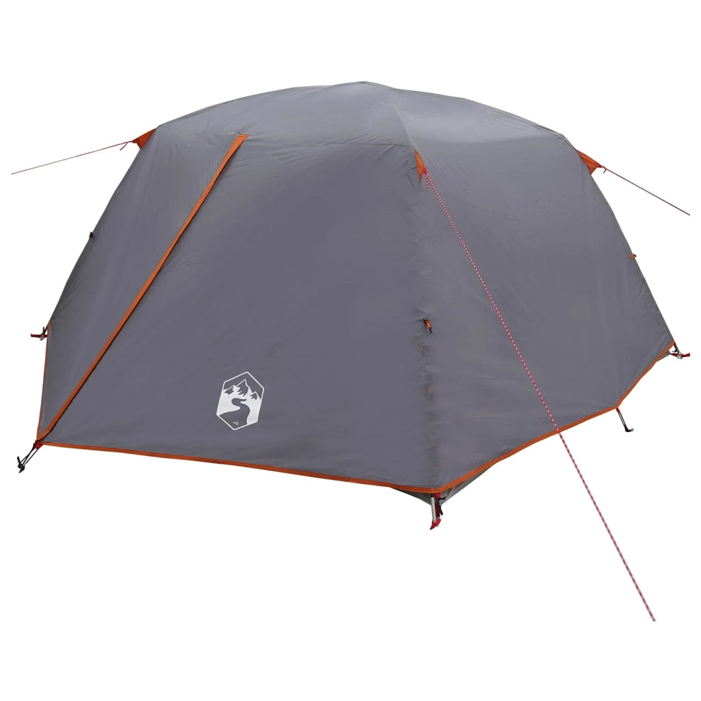 Tenda da backpacking Grigio e arancione 4 persone 42017414