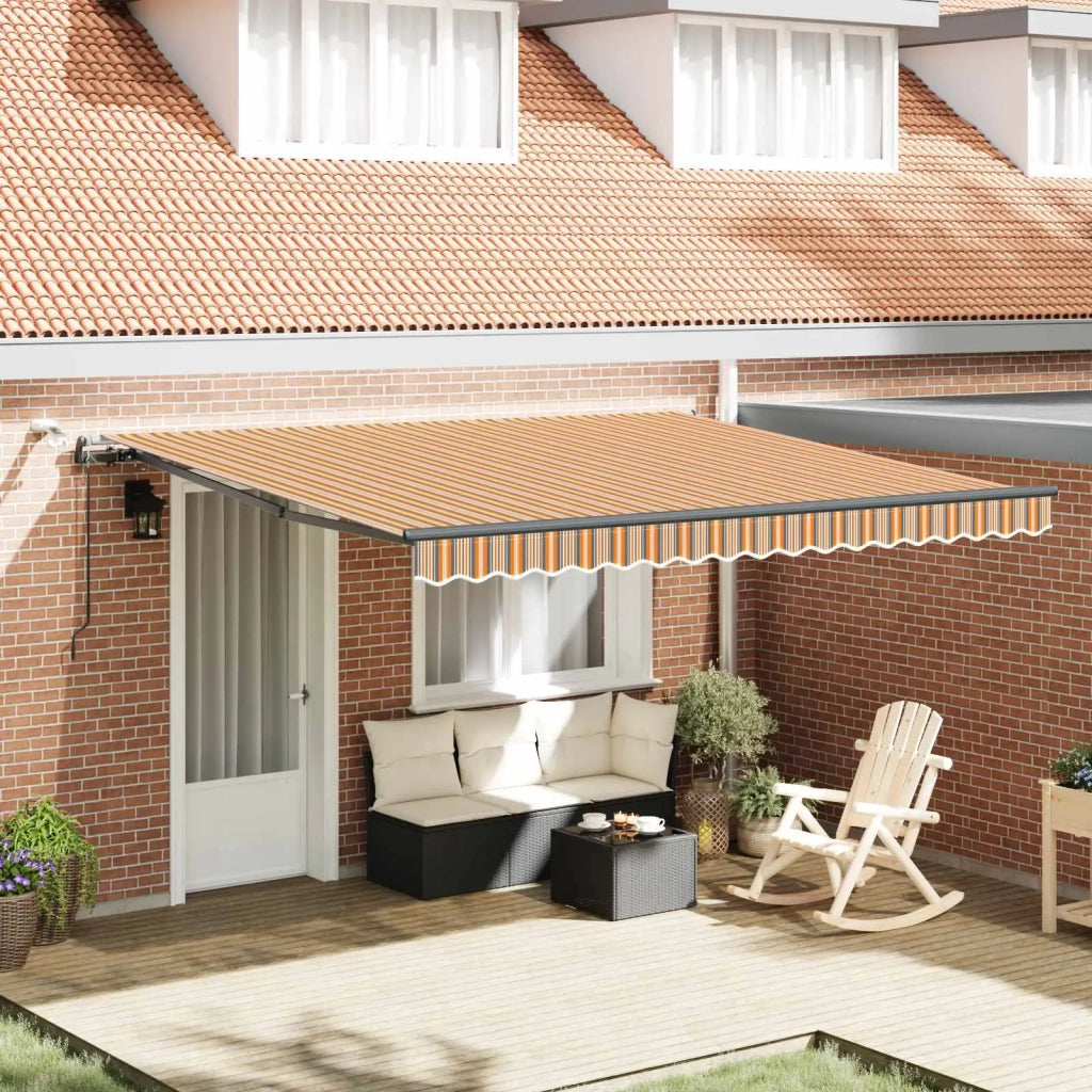 Tessuto per Tenda con Multicolore 400 × 350 cm Poliestere 3330774