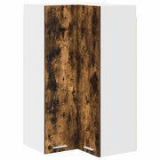 Armadio pensile | Mobile da Cucina Rovere Affumicato e Bianco 57 x 57 x 100 cm