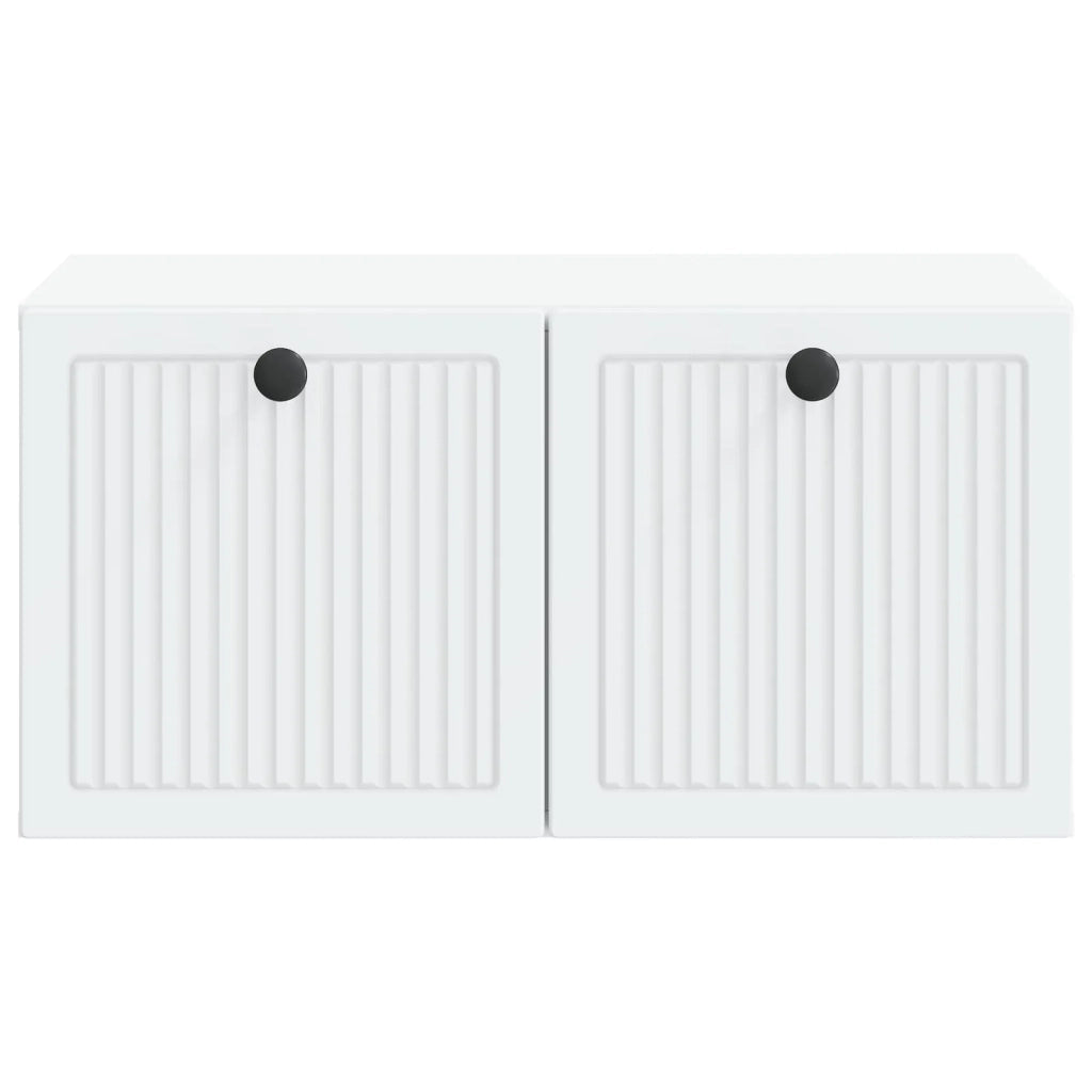 Mobile Porta TV da Muro Bianco 59,5 x 41 x 30 cm 897995