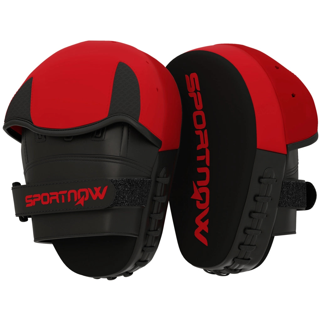 Guantoni da Boxe Curvi per Allenamento ¨C zephmum ¨C Rosso
