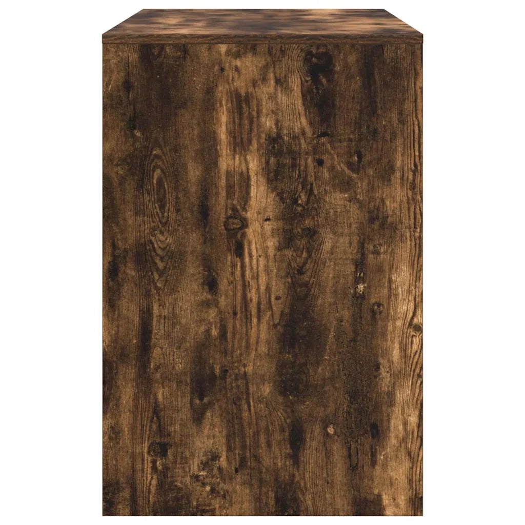 Scrivania | Tavolo da Ufficio Rovere fum¨¦ 102 x 50 x 75 cm Legno multistrato