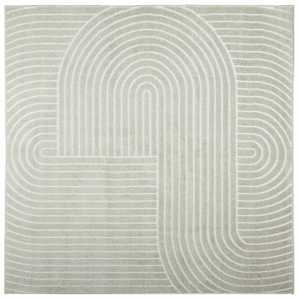 Tappeti per area Quadrato PALMERAS Verde 240 x 240 cm