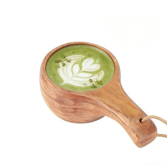 Tazza in Legno 220ML - Manufattura Artigianale - Stile Scandinavo - Caffettiera Portatile - Fori di Sospensione - Legno di Alta Qualità