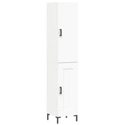 Credenza | Madia | Buffet da pranzo | Armadio da pranzo Bianca 34,5x34x180 cm in Legno Multistrato