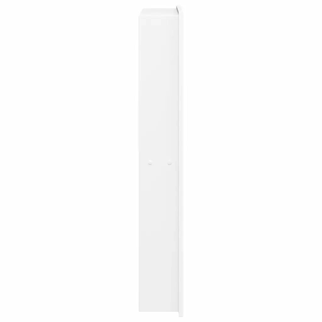 Nicchia per Doccia Bianco Opaco 32x62x9cm in Acciaio Inox CFW9255851