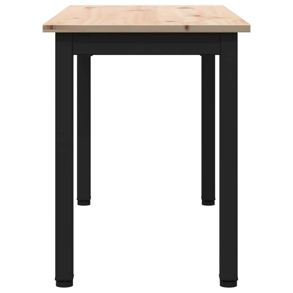 panchina Naturale 80 x 35 x 45 cm Pino massello CFW1606784