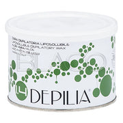 Trade Shop - Barattolo Cera Depilatoria Liposolubile Aloe Vera 1.4 400 Ml Fornello Ceretta -