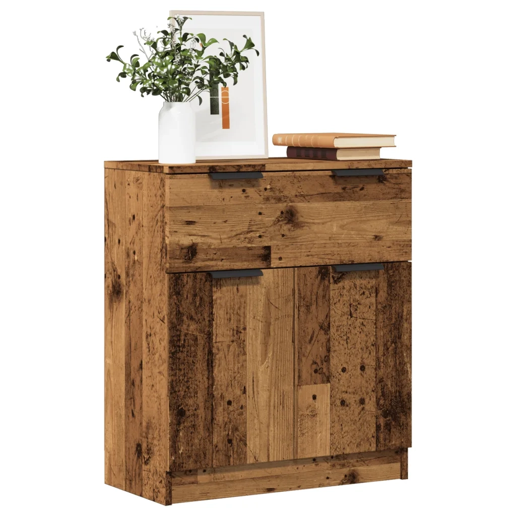 Credenza-Buffet-Armadio da cucina Legno Antico 60x30x70 cm in Truciolato 201240