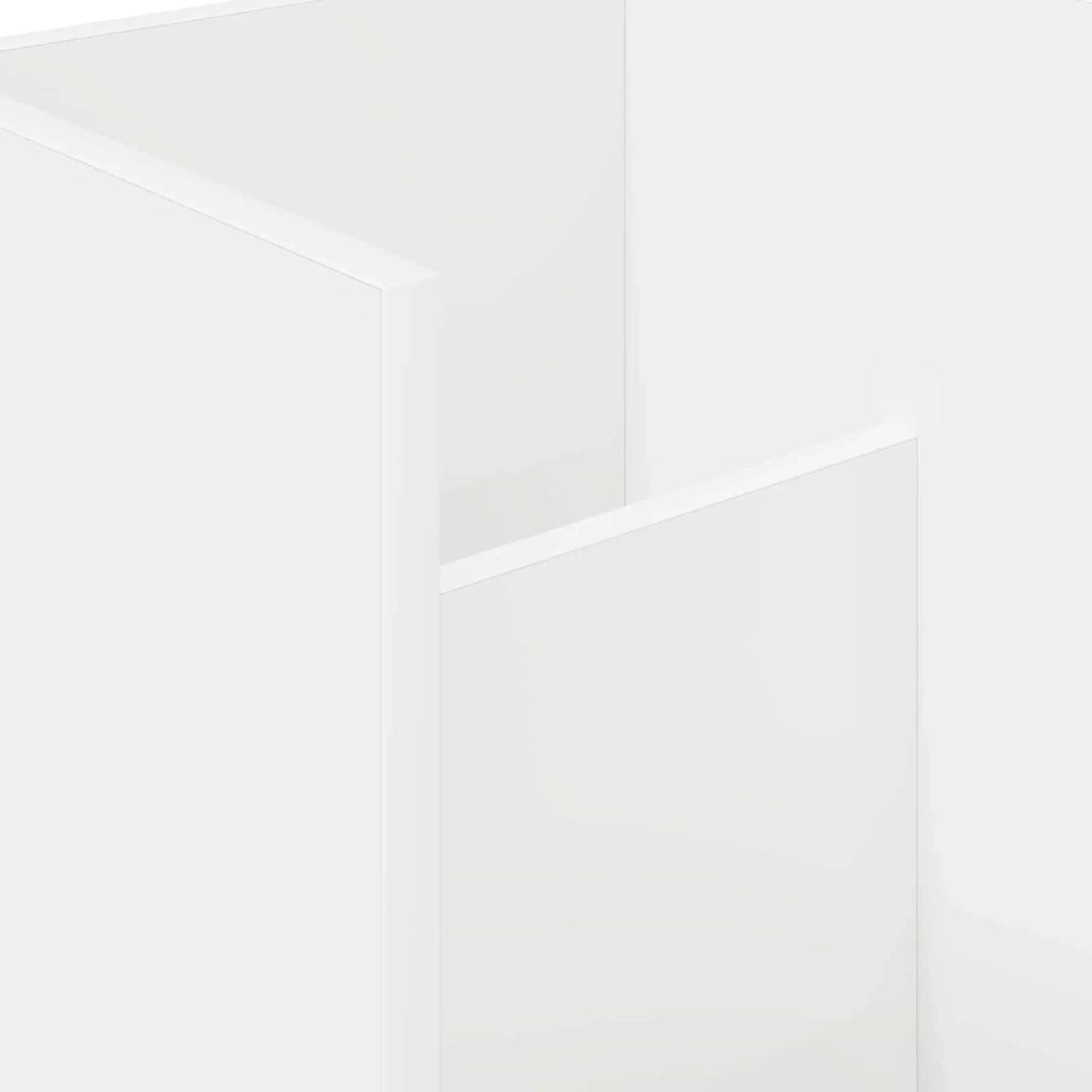 Scaffale per riviste Bianco 35 x 35 x 45 cm Legno multistrato 890864