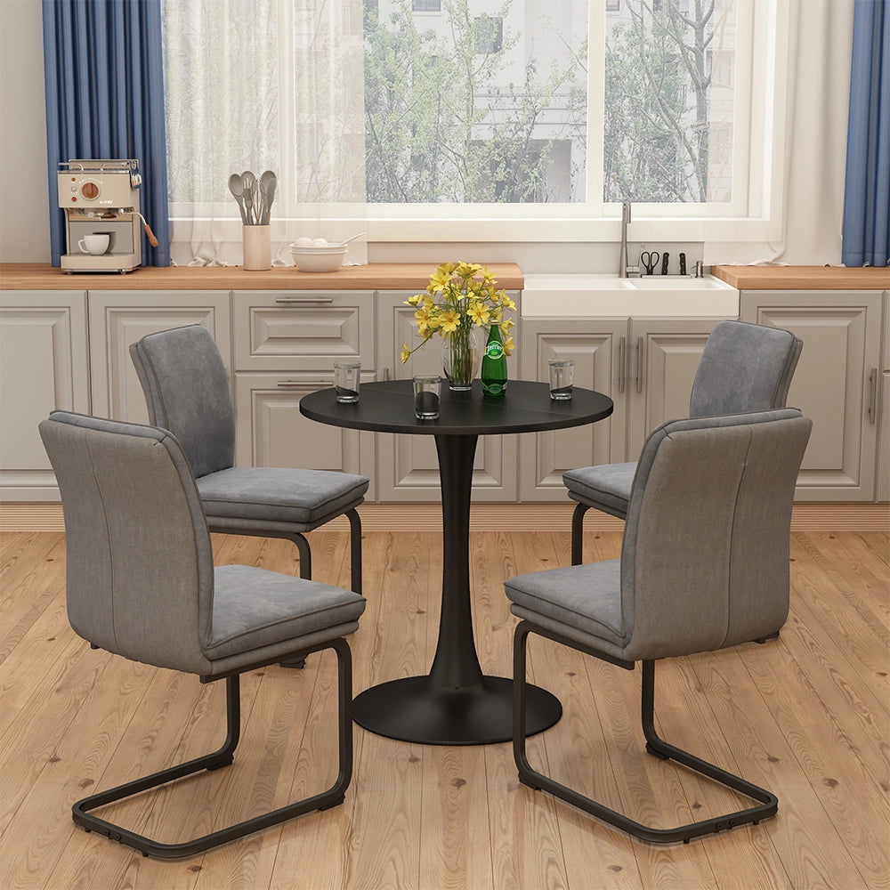 Vicco tavolo da pranzo Nero 70 x 70 cm