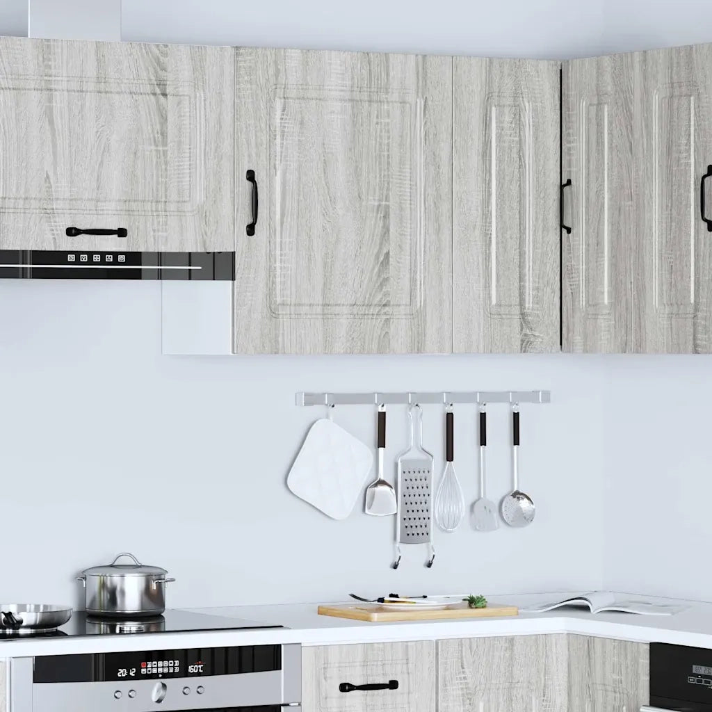 Pensile da cucina Kalmar Grigio Sonoma in Legno Multistrato 853569
