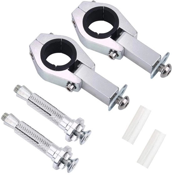 Kit di fissaggio a vite - Materiale di alta qualità - Facile da installare - Adatto per sterzo da 28mm - Duraturo e inox
