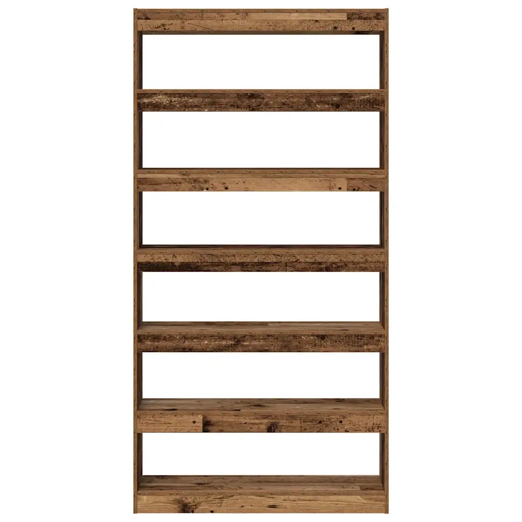 Armadio per Libri Legno di Rifiuto 100 x 30 x 198 cm 3333930