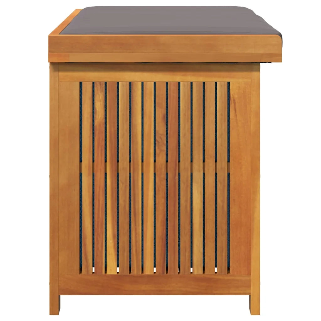 Scatola Cuscini da Esterno 90x50x60,5 cm Legno Massello Acacia