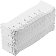 Misuratore di corpo portatile mini 1 metro - 100 pezzi di carta di misura per bambini - per misurare il corpo dei bambini